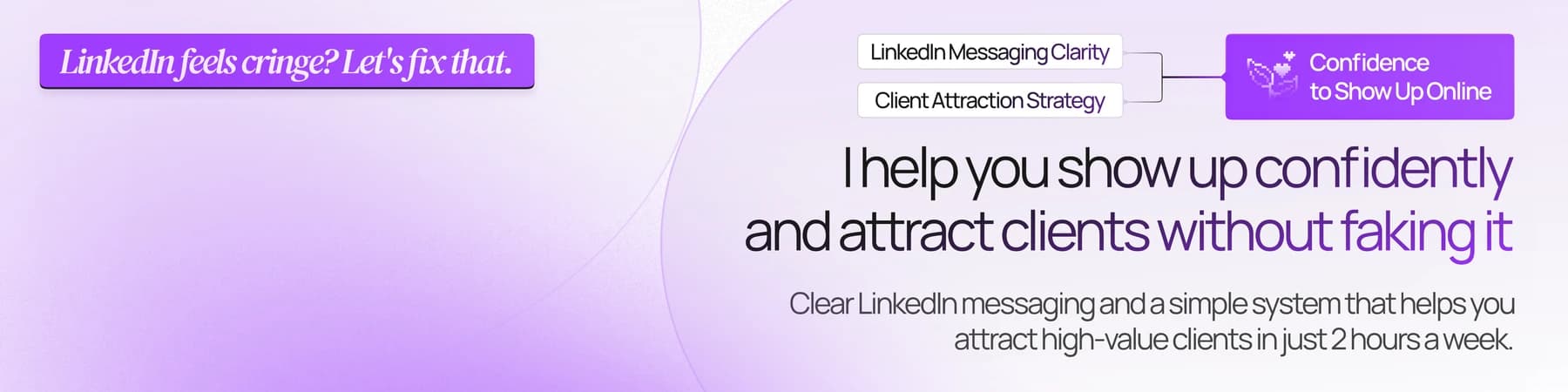 LinkedIn banner designed for Aseeyah Shahid