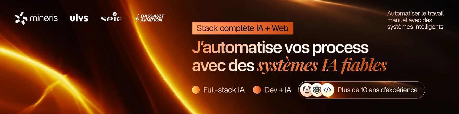 LinkedIn banner designed for Benjamin Sicard